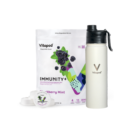 Vitapod Go Starter Bundle - IMMUNITY+ Blackberry Mint