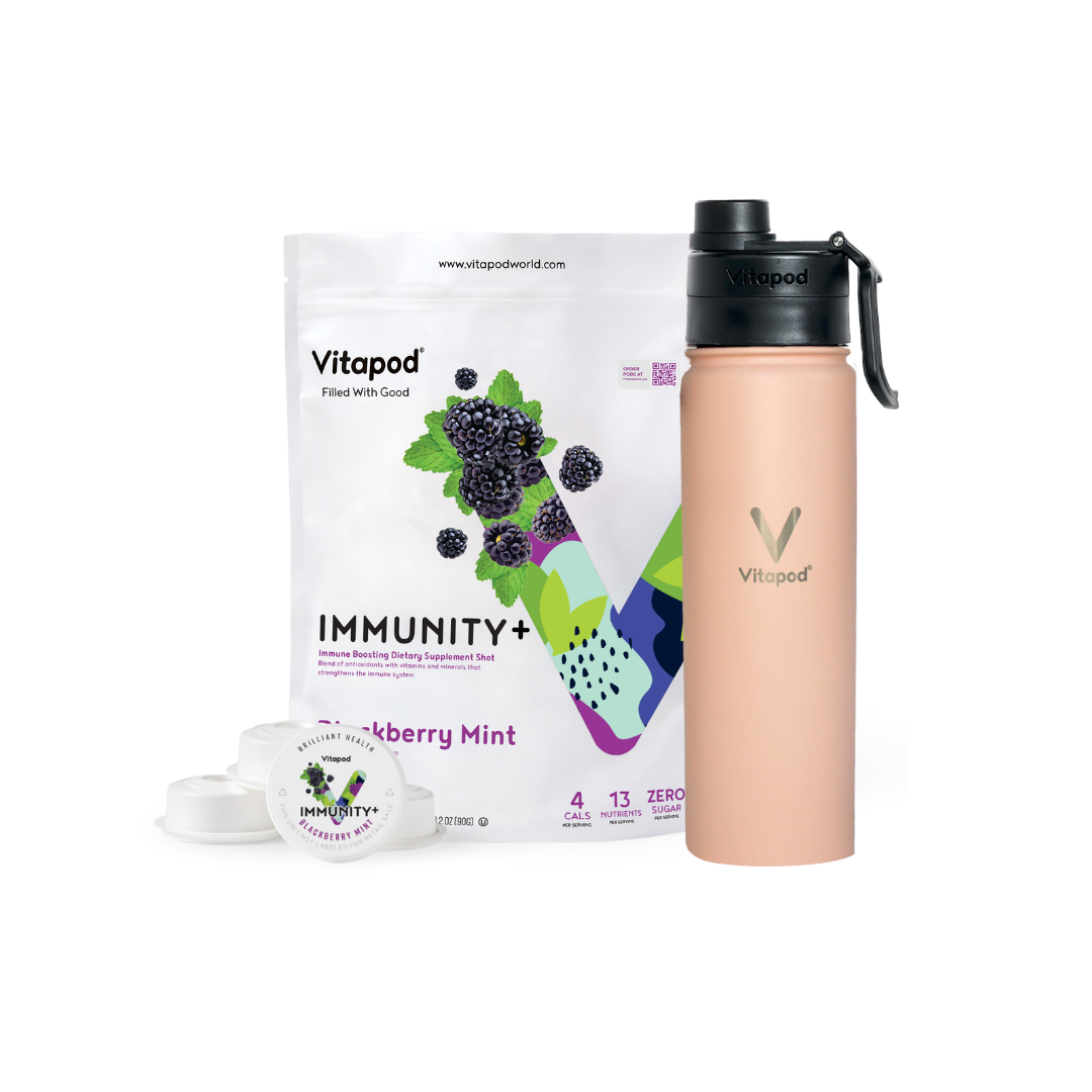 Vitapod Go Starter Bundle - IMMUNITY+ Blackberry Mint