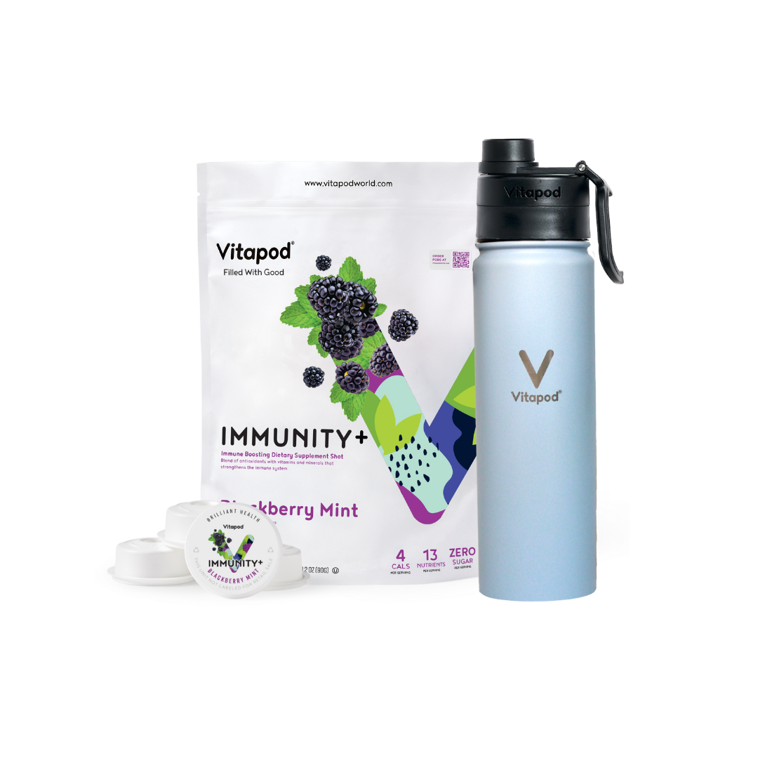 Vitapod Go Starter Bundle - IMMUNITY+ Blackberry Mint