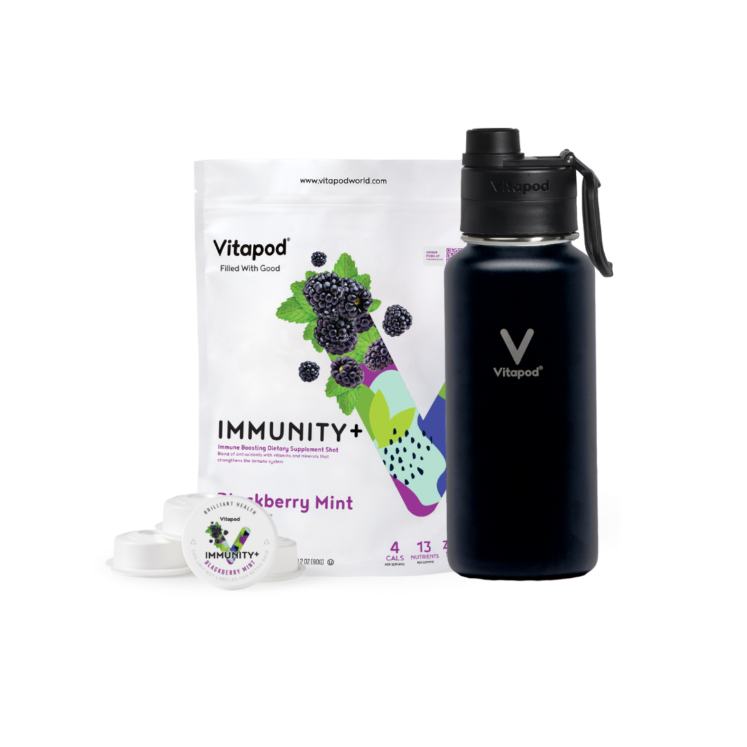 Vitapod Go Starter Bundle - IMMUNITY+ Blackberry Mint