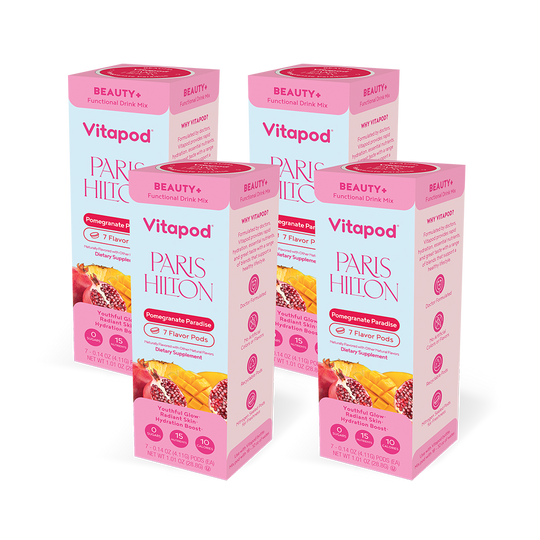 Paris Hilton x Vitapod Beauty+ Pomegranate Paradise, 28 pods