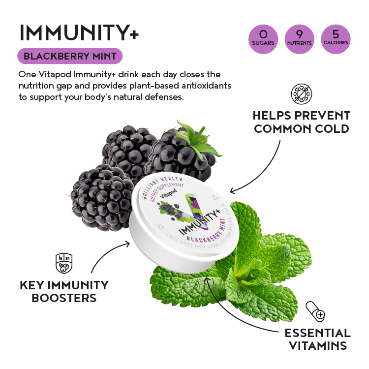 Immunity+ Blackberry Mint, 30 Pods