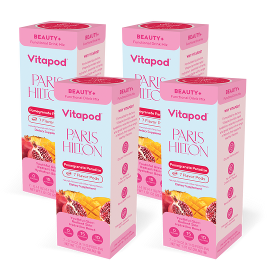 Paris Hilton x Vitapod Beauty+ Pomegranate Paradise, 28 pods