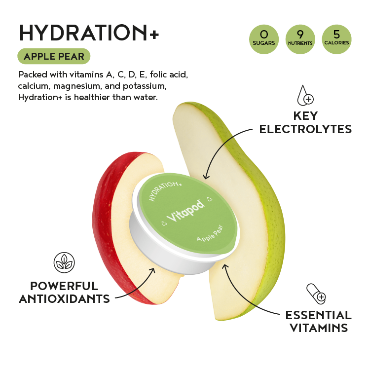 Hydration+ Apple Pear, 30 Pods