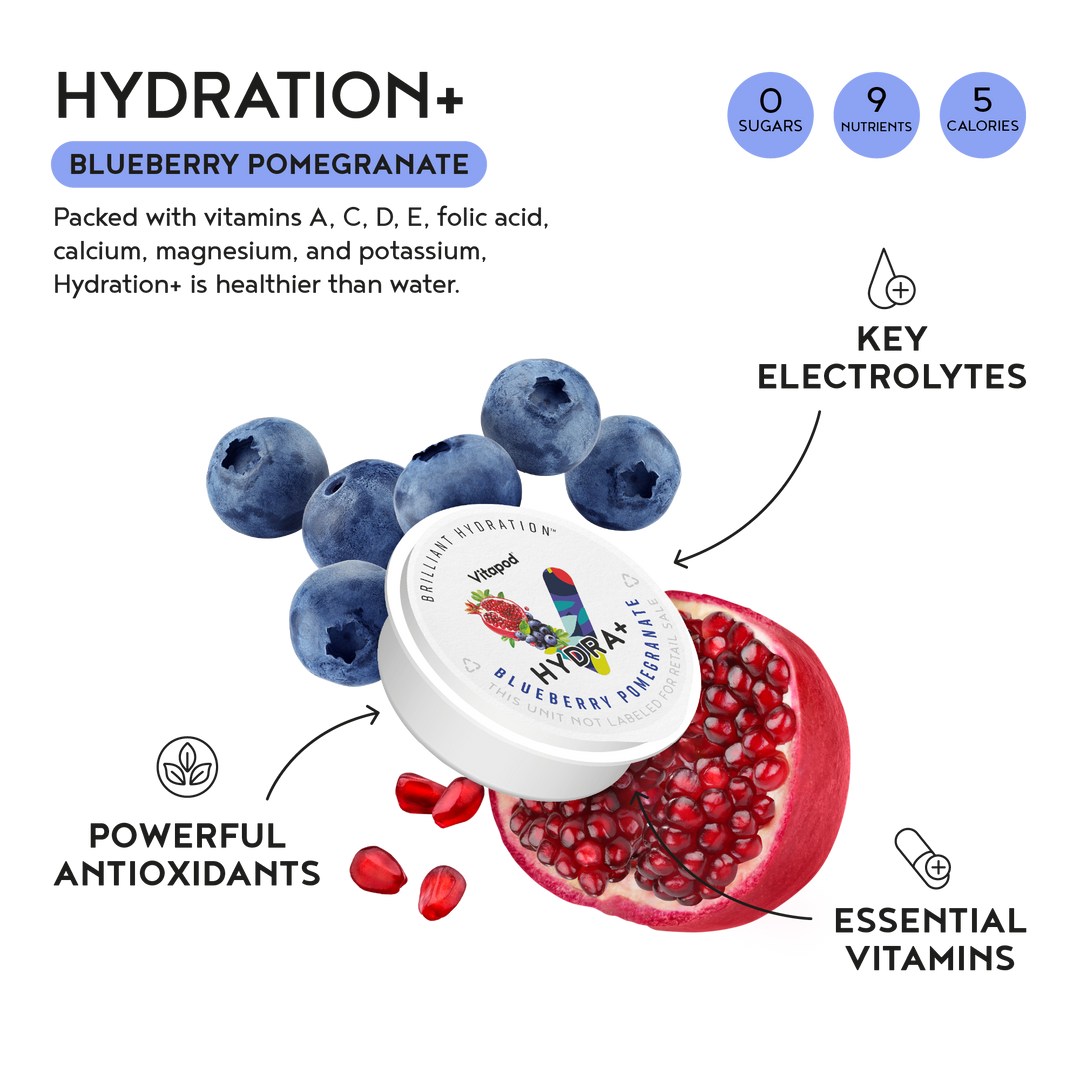 Vitapod Go Starter Bundle - HYDRA+ Blueberry Pomegranate