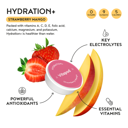 Hydration+ Strawberry Mango, 30 pods