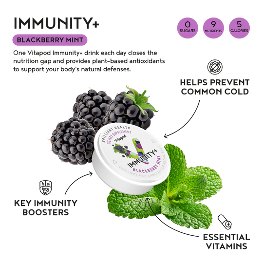 Vitapod Go Starter Bundle - IMMUNITY+ Blackberry Mint